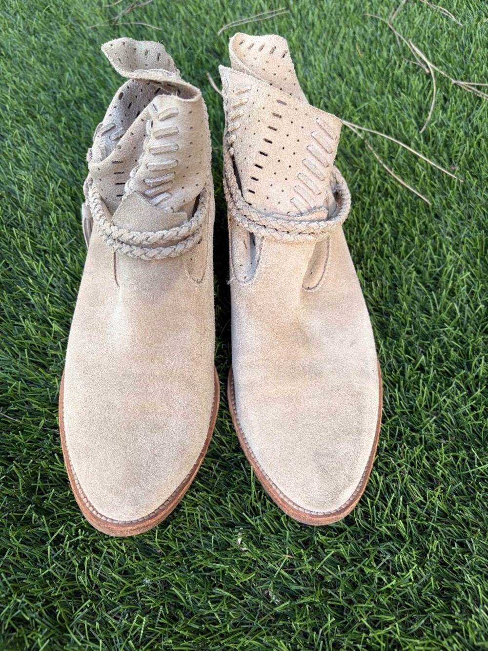Ankle boots suade